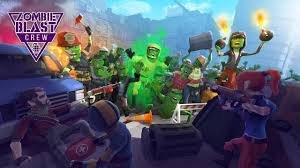 Download Zombie Blast Crew Mod Apk 2 0 2 Unlimited Money In 2020 Zombie Blast Arcade Shooters