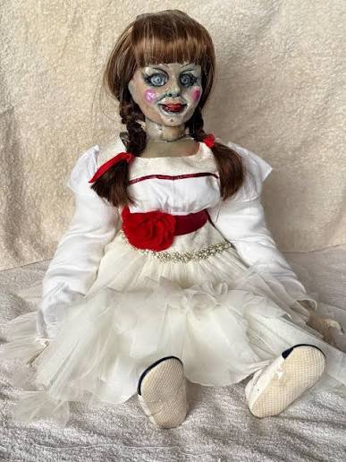 Annabelle Replica Doll – Handmade Horror Art – Inspired by the Conjuring  (2014) - Etsy