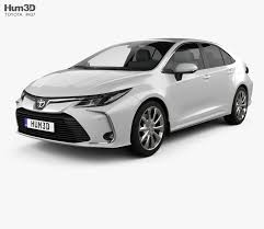 3d Model Of Toyota Corolla Altis 2020 Toyota Corolla Corolla Altis Toyota