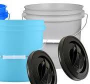 House Naturals 5 Gallon Bucket Pail Liner 15mil LDPE Plastic Pack Of 20  Liners