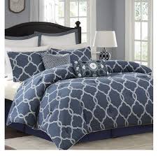 Bayfront Denim Blue And White Comforter Set Comforter Sets Blue And White Comforter Blue Comforter Sets