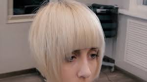 Short haircuts for straight hair without styling: Women S Short Haircuts 2016 Short Neck Pops Transition2 Russian Hairdressing Youtube