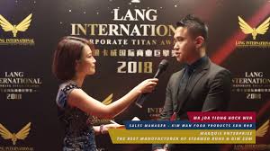 We, jfe engineering (m) sdn. Lang International Corporate Titan Awards Added New Video In Winners Interview Video Jan 7 2019 At 03 38 Pm Winner Of Marquis Enterprise Jy Creative Sdn Bhd Congratulation To Jy Creative Sdn Bhd For Awarded The Best In General Contractor