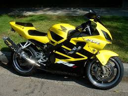 honda cbr600f4i yellow バイク