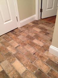 Mudroom Floor Chicago Brick Slate Street From Distinctive Tile Stone Design Allentown Pa Shows No D Brick Look Tile Brick Tile Floor Brick Floor Kitchen