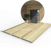 Matt Wood Grain PVC Soffit Ceiling Panels for Roof Cladding ...