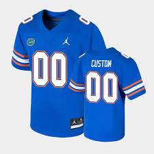 Florida Gators Youth Game College Football Royal Jersey Royal