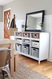 However, with the rise of terms like sideboard and buffet, it can be hard to distinguish one from another because their practical differences are minute. Multi Purpose Entryway Storage Love Grows Wild