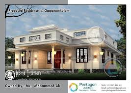 Home Designs Single Floor Home Plan Square Feet Kerala Home Design Sq Ft Modern Contemporary Home De Kerala House Design House Design Photos House Front Design