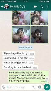 Namun tidak pernah sekalipun seorang suami merasa iri hati, disebabkan suami mencintai istrinya dan berharap sang istri kelima seorang suami berusaha memahami bahasa diam istri, bahasa tangisan istri. Lin Tak Larat Lin Letih Tolong Jaga Anak Anak Mesej Isteri Hidap Kanser Mohon Redha Untuk Pergi Dahulu Sentuh Hati Netizen Vanilla Kismis