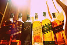 Johnnie walker aged 18 years is made using whiskies that have matured for at least 18 years. Johnnie Walker Wikipedia