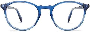 Durand Eyeglasses In Crystal With Blue Jay For Women Warby Parker In 2020 Eyeglasses Warby Parker Warby