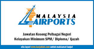 Kemaskinijawatanmalaysia.com hanya menyiarkan iklan jawatan kosong untuk memudahkan permohonan anda. Jawatan Kosong Malaysia Airports Holding Berhad