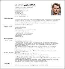 Voorbeeld Cv Uitvoerder Livecareer