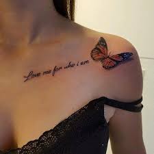 Ecrirure Shoulder Tattoo Quotes Tattoos Shoulder Tattoos For Women