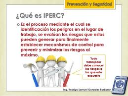Iper Identificacion De Peligros Evaluacion De Riesgos Y Establecim Higiene Y Seguridad En El Trabajo Senalamientos De Seguridad Gestion De Riesgos