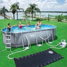 Bestway Tritech Platinum Series Extra Strong Power Steel Oval Swimming Pool Set Ad Oval Pool Oval Swimming Pool Swimming Pools