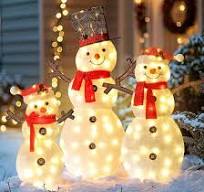 Amazon.com: Brightown Snowman Christmas Decorations Outdoor ...