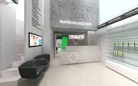 Pharmacy Design In Athens Pharmacy Design Hospital Design Pharmacy Decor
