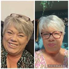 Finally I can see the difference! It does take a while to get used to  seeing less of me!