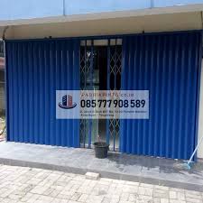 Bismillah tiga dara teknik, folding gate bandung, harga folding gate per meter persegi terbaru wa ke wa.me/6281809200777 cara rakit folding gate. Jual Pintu Folding Gate Probolinggo Galvalum Besi Harga 2019
