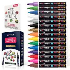 Paint Pens For Rock Painting Wood Glass Metal And Ceramic Boya Kalemi Boyali Kayalar Parti Planlama