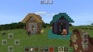 Villagers now have there old textures back. I Remade The Classic Plains Village House Using All New Blocks R Minecraft