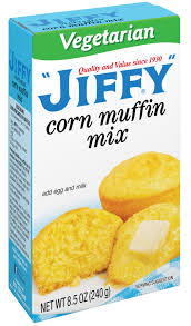 My mother made them when i was growing up and i had assumed she got her recipe from joy of cooking or silver palate, two of our cookbook bibles back then, but no, she tells me they were from the back of the jiffy box, sending me back to the drawing board if i wanted to make them from scratch. Jiffy Vegetarian Corn Muffin Mix Shop Baking Mixes At H E B