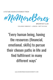 We Is Creating The Nomoreboxes Online Training Platform And We Need Your Help Patreon Vision Statement Emotions The Breakfast Club