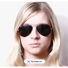 Ray Ban Aviator Large Sunglasses Gold Metal Frame Green Lens Mirrored RB3026