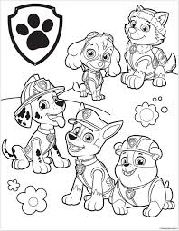 Printable Paw Patrol Coloring Pages Paw Patrol Coloring Pages Paw Patrol Coloring Disney Coloring Pages