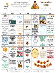 It's like the trivia that plays before the movie starts at the theater, but waaaaaaay longer. November Community Calendar The Arc Muskegon