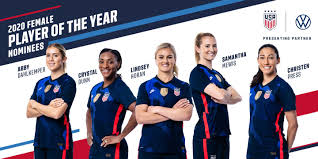 Here you can stay up to date with the latest uswnt matches, results, competitions, highlights, and news. Nominees Set For 2020 U S Soccer Female And Male Player Of The Year Awards