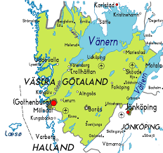 Fiskeregler i havet, svenska pdf, 1.2 mb, öppnas i nytt fönster. Map Of Vastra Gotaland In Sweden Sweden Family History Book Map