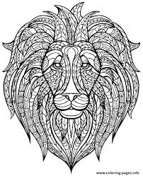 Dessins gratuits a colorier coloriage simba a imprimer messagerie hotmail mail. Mandala Lion Africa Adult Coloring Pages Printable