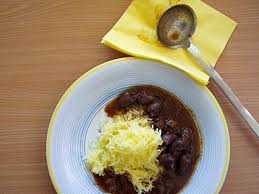 Innereien Wagen Beispielsweise Als Hahnchenherz Ragout Mit Spaghettikurbis Ragout Rezept Spaghettikurbis Kurbis