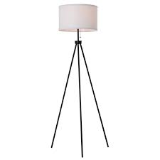 The mainstays floor lamp has a metal base construction for stability that will add a modern look to your living room, bedroom or den. Mainstays 58 Metal Tripod Floor Lamp Black Walmart Com Walmart Com