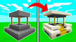 It's important because you'll get the idea of how large to build, preferably around 50x60. Minecraft Tutorial How To Transform A Village Well Into A Modern Well Youtube Minecraft Tutorial Minecraft Modern Minecraft Designs
