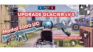 Gacha Upgrade M4 Glacier Lv 5 Modal 2000uc Youtube