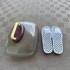 ニトリのサンダルベランダサンダルカバーベランダサンダルベルメゾンで購入玄関入り口のインテリア実例 - 2021-02-20 08:44:02  ｜ RoomClip（ルームクリップ）