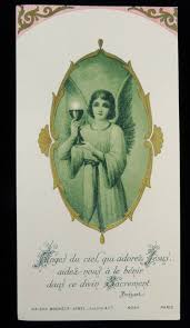 Vintage French Holy Card Angel Prayer Bouasse Lebel Paris Etsy Vintage Holy Cards Holy Cards Antique Holy Card