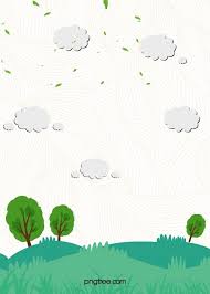 Fresh Cartoon Trees Kindergarten Enrollment Poster Background Psd Cartoon Trees Cartoon Background Colorful Backgrounds