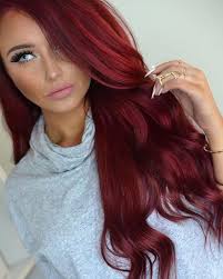 This is a dark hairstyle that has some gorgeous bright highlights. Red Hairstyle Hair Styles Long Hair Styles Red Hair Color