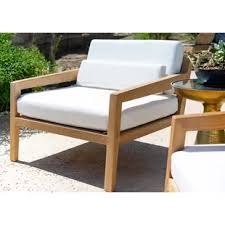 Outdoor Club Chairs You Ll Love In 2020 Wayfair In 2020 Outdoor Teak Chair Teak Outdoor Patio Chairs