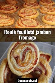 Recette Roule Feuillete Jambon Fromage Food Tapas Breakfast