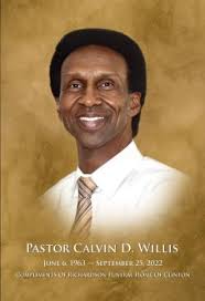 Pastor Calvin Willis Obituary