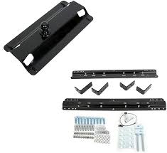 Fifth wheel hitch rails installation. Buy Ecotric Fifth 5th Wheel Rail Installation Kit Gooseneck Trailer Hitch For Full Size Truck Bed 2 Packages Online In Indonesia B07ns4mcf9