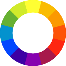 The color wheel shows the relationship between colors. File Byr Color Wheel Svg Wikimedia Commons