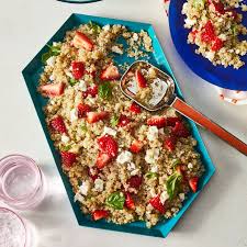 Strawberry Basil Quinoa Salad Recipe Quinoa Salad Recipes Quinoa Salad Recipes