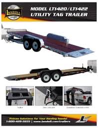 Landoll LT1420A Flatbed Trailer